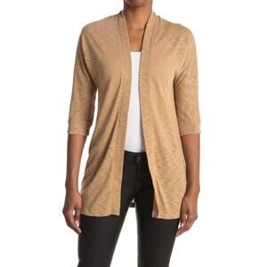 NWT Laundry by Shelli Segal Dolman Cardigan in Camel Small